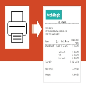 CBMS ODOO ERP VAT details in POS Receipt